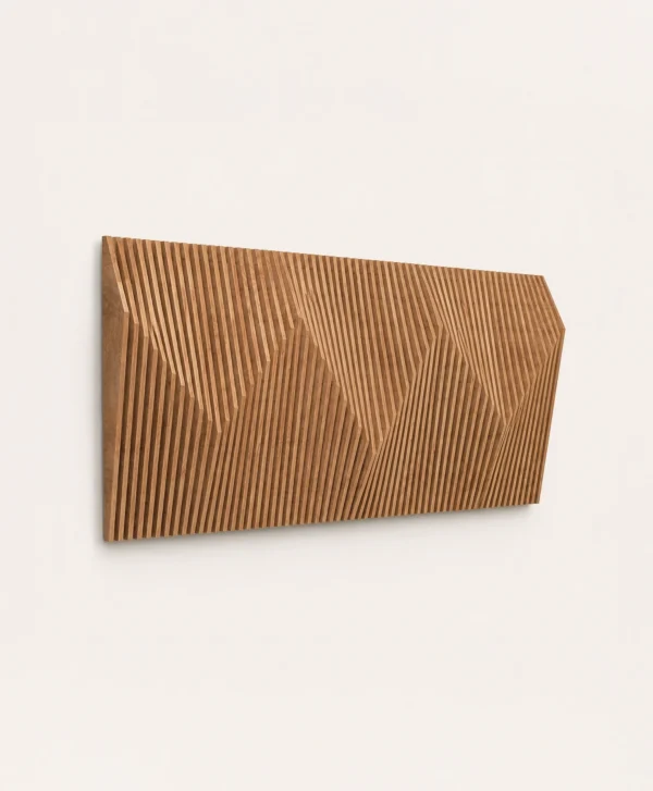 Zigzag wall decor 3D/2D